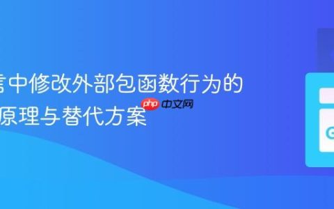 Go语言中修改外部包函数行为的策略：原理与替代方案