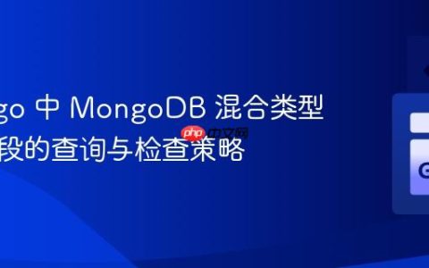 Go/mgo 中 MongoDB 混合类型日期字段的查询与检查策略