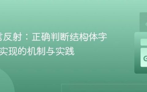 Go语言反射：正确判断结构体字段接口实现的机制与实践