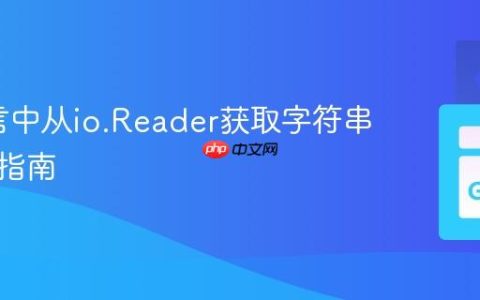 Go语言中从io.Reader获取字符串的实用指南