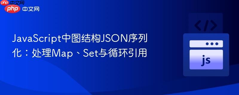 javascript中图结构json序列化:处理map、set与循环引用