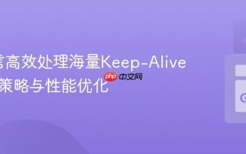 Go语言高效处理海量Keep-Alive连接的策略与性能优化