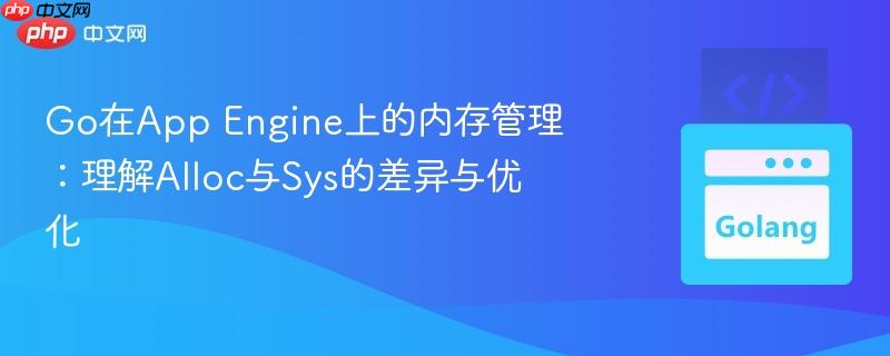 Go在App Engine上的内存管理:理解Alloc与Sys的差异与优化