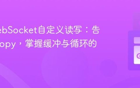 Go WebSocket自定义读写：告别io.Copy，掌握缓冲与循环的奥秘