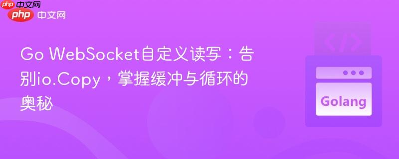 Go WebSocket自定义读写:告别io.Copy,掌握缓冲与循环的奥秘