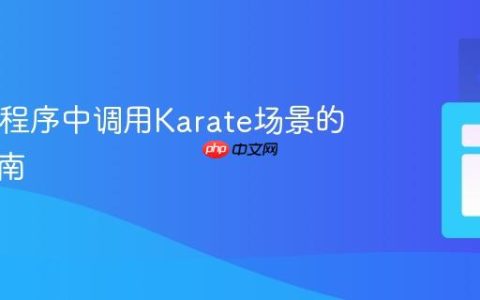 在Java程序中调用Karate场景的实践指南