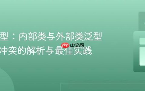 Java泛型：内部类与外部类泛型参数名冲突的解析与最佳实践