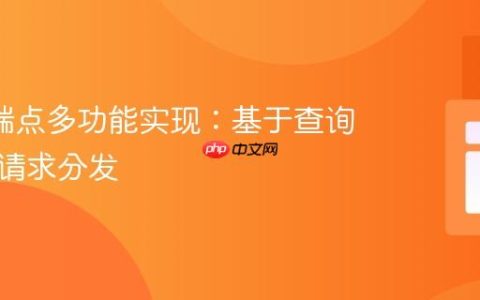 单API端点多功能实现：基于查询参数的请求分发