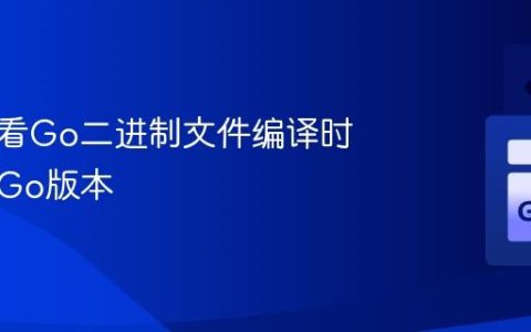 如何查看Go二进制文件编译时使用的Go版本