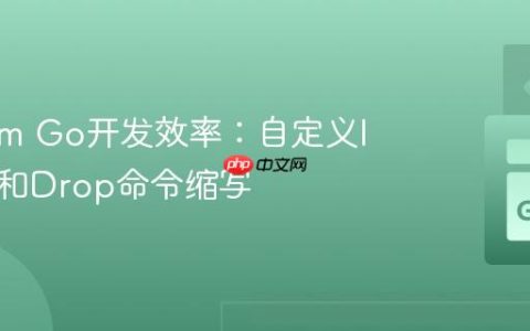 提升Vim Go开发效率：自定义Import和Drop命令缩写