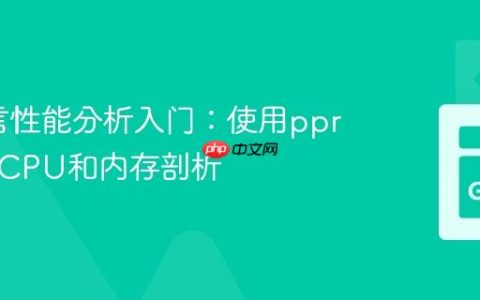 Go语言性能分析入门：使用pprof进行CPU和内存剖析