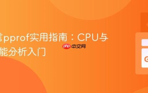 Go语言pprof实用指南：CPU与内存性能分析入门