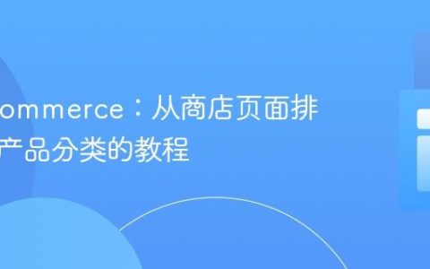 WooCommerce：从商店页面排除特定产品分类的教程