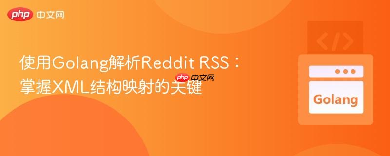 使用Golang解析Reddit RSS：掌握XML结构映射的关键