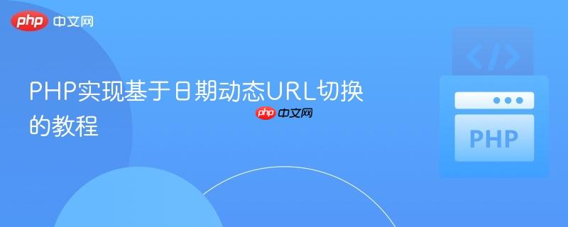 PHP实现基于日期动态URL切换的教程