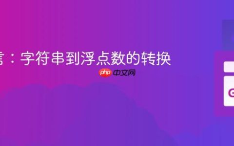 Go语言：字符串到浮点数的转换指南