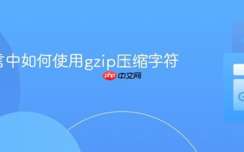 Go语言中如何使用gzip压缩字符串数据