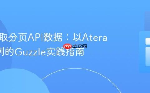 高效获取分页API数据：以Atera API为例的Guzzle实践指南