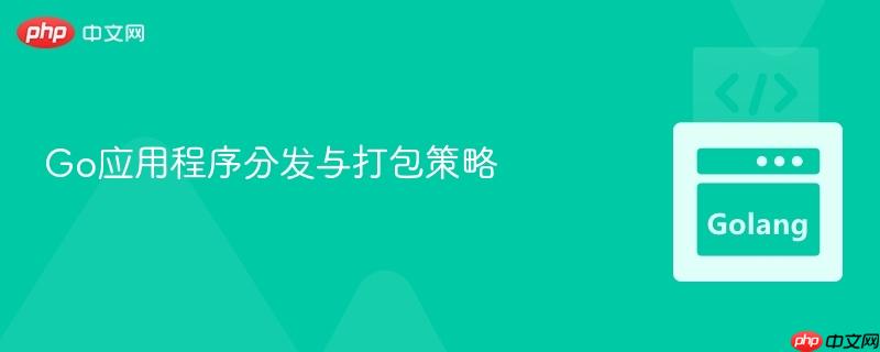 Go应用程序分发与打包策略