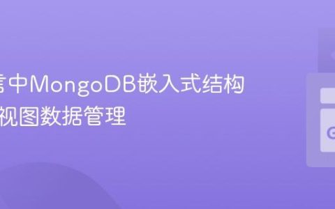 Go语言中MongoDB嵌入式结构体与多视图数据管理