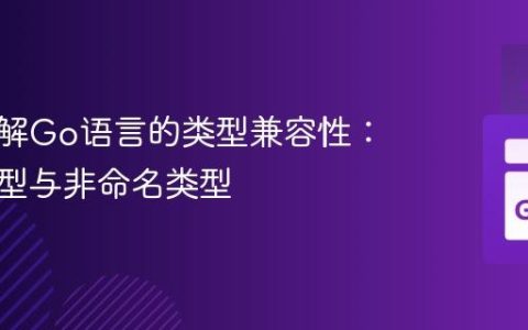 深入理解Go语言的类型兼容性：命名类型与非命名类型