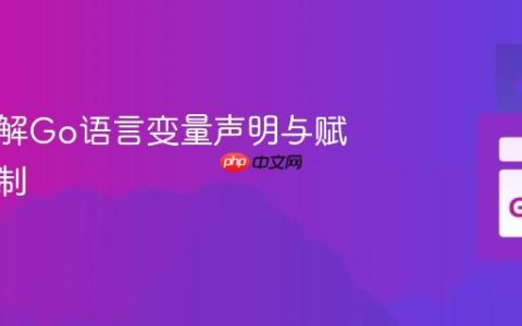 深入理解Go语言变量声明与赋值的机制