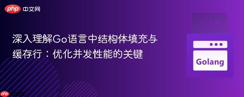 深入理解Go语言中结构体填充与缓存行:优化并发性能的关键