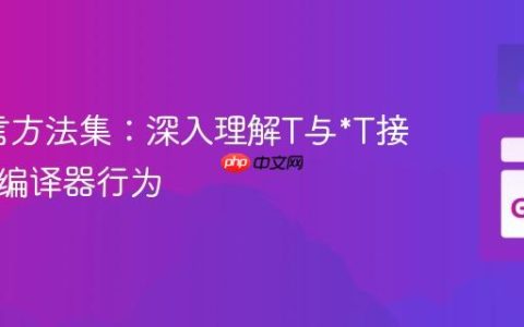 Go语言方法集：深入理解T与*T接收者及编译器行为