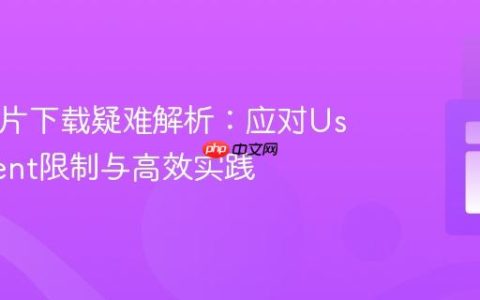 PHP图片下载疑难解析：应对User-Agent限制与高效实践