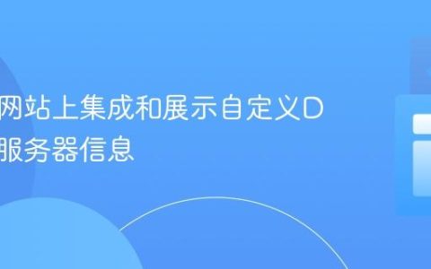 如何在网站上集成和展示自定义Discord服务器信息