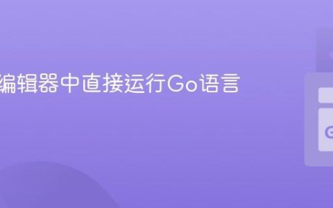 在Vim编辑器中直接运行Go语言代码