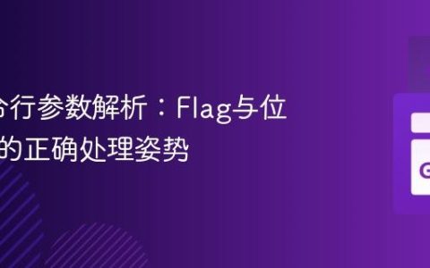 Go命令行参数解析：Flag与位置参数的正确处理姿势