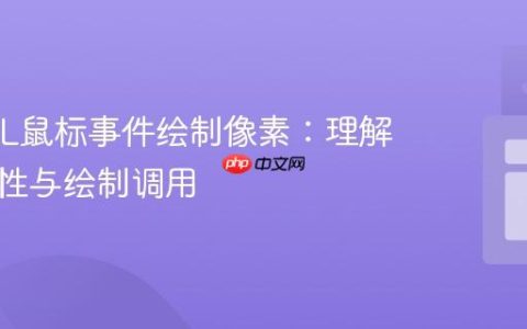 WebGL鼠标事件绘制像素：理解顶点属性与绘制调用