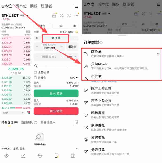 如何在币安做多/做空以太坊ETH?以太币合约怎么做?