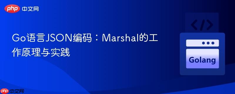 Go语言JSON编码:Marshal的工作原理与实践