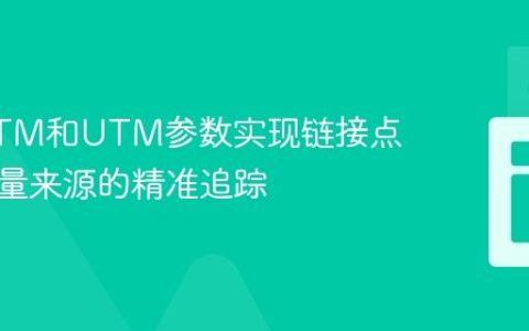 利用GTM和UTM参数实现链接点击与流量来源的精准追踪
