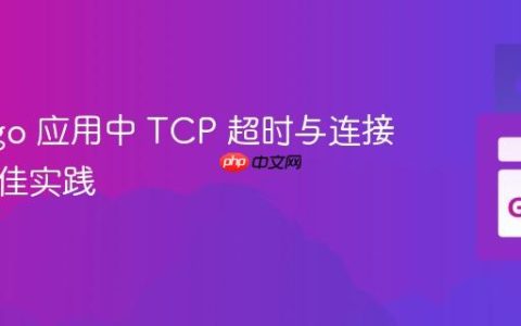 Go Mgo 应用中 TCP 超时与连接池的最佳实践