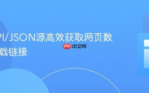 通过API/JSON源高效获取网页数据与下载链接