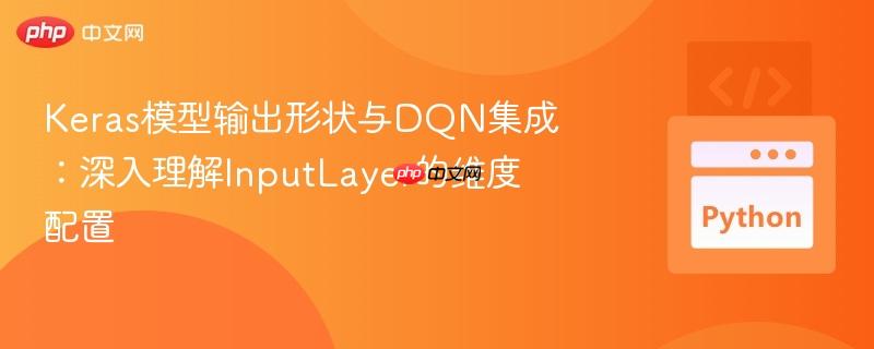 Keras模型输出形状与DQN集成:深入理解InputLayer的维度配置