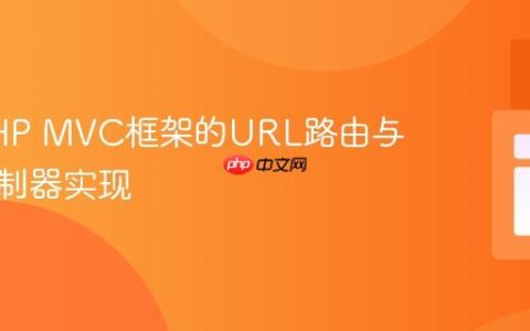 构建PHP MVC框架的URL路由与前端控制器实现