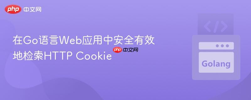 在Go语言Web应用中安全有效地检索HTTP Cookie