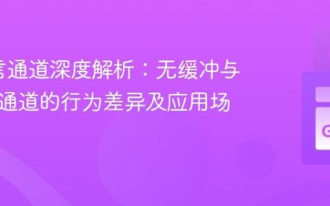 Go语言通道深度解析：无缓冲与有缓冲通道的行为差异及应用场景