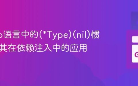 理解Go语言中的(*Type)(nil)惯用法及其在依赖注入中的应用