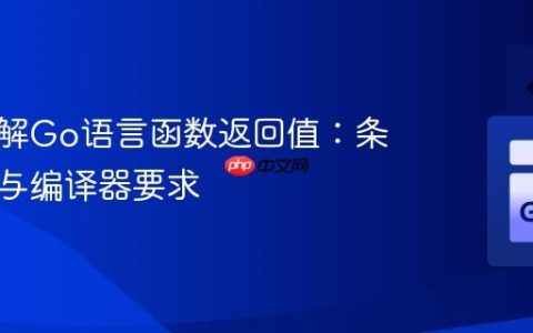 深入理解Go语言函数返回值：条件分支与编译器要求