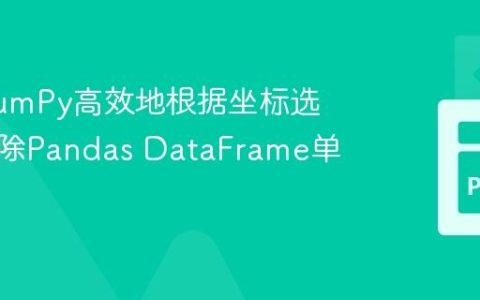 使用NumPy高效地根据坐标选择或排除Pandas DataFrame单元格