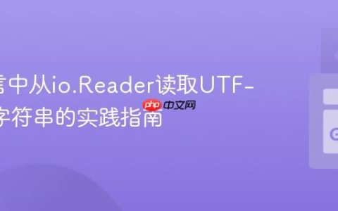 Go语言中从io.Reader读取UTF-8编码字符串的实践指南