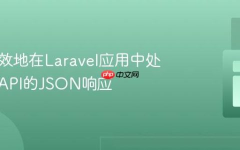 如何高效地在Laravel应用中处理外部API的JSON响应