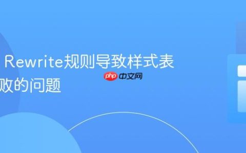 解决IIS Rewrite规则导致样式表加载失败的问题