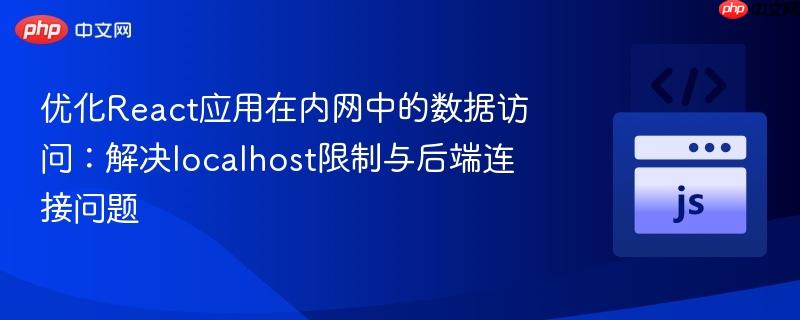 优化React应用在内网中的数据访问：解决localhost限制与后端连接问题