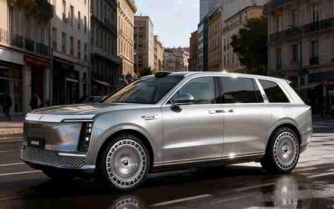 尊界SUV M900渲染图曝光：车身超5.5米 对开门设计